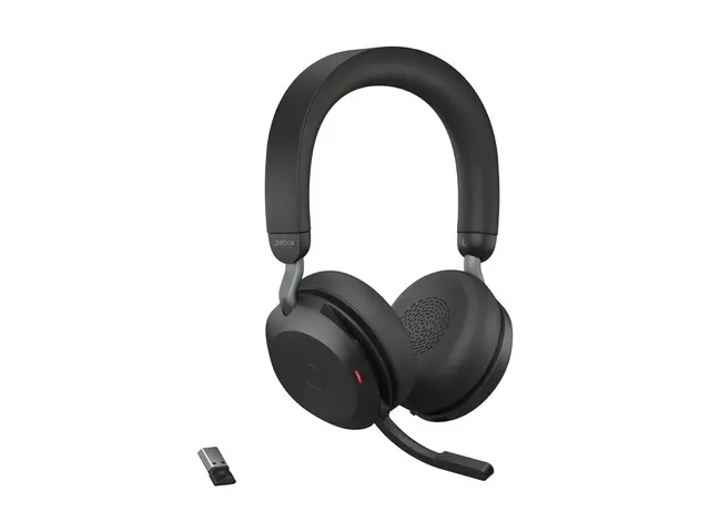Jabra Evolve2 75 - Hodesett on-ear Bluetooth trådløs aktiv støydem...