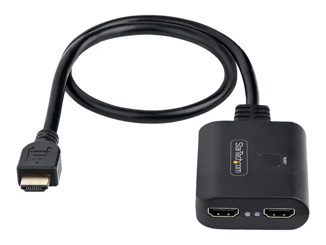 StarTech.com 2-Port HDMI Splitter, 4K 60Hz 2.0 Video, Splitter 1 I...