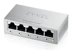 Zyxel GS-100 series GS-105B - Version 5 switch - ikke-styrt - 5 x 10/100/1000 - stasjon&#230;r, veggmonterbar