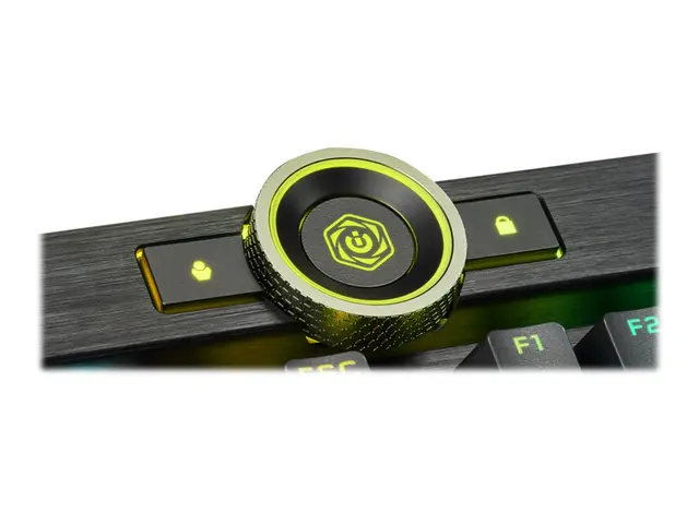 CORSAIR Gaming K100 RGB - Tastatur - bakgrunnsbelyst - USB - Nordi...