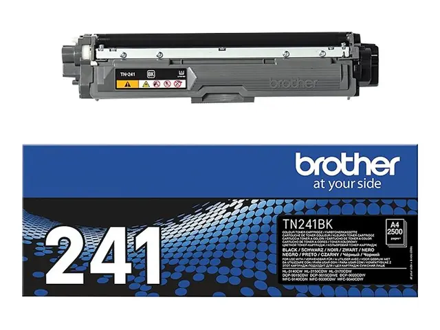 Brother TN241BK - Svart - original - tonerpatron - for Brother DCP...