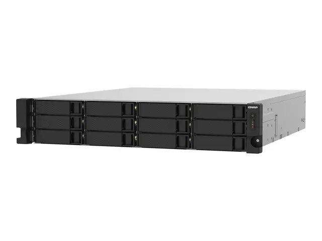 QNAP TS-1232PXU-RP - NAS-server 12 brønner kan monteres i rack SAT...