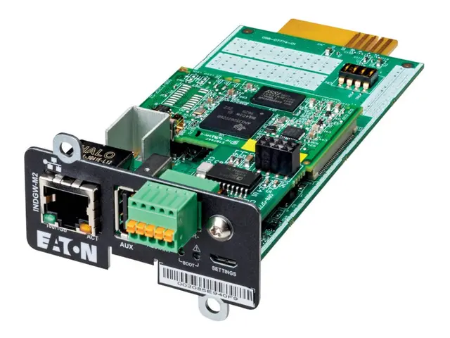 Eaton Cybersecure Gigabit Industrial Gateway Card for UPS and PDU,...