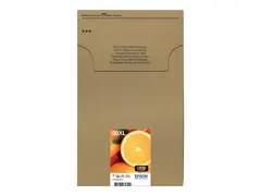 Epson 33XL Multipack - 5-pack - XL - svart, gul, cyan, magenta, fotosort original - blekkpatron - for Expression Home XP-635, 830; Expression Premium XP-530, 540, 630, 635, 640, 645, 830, 900