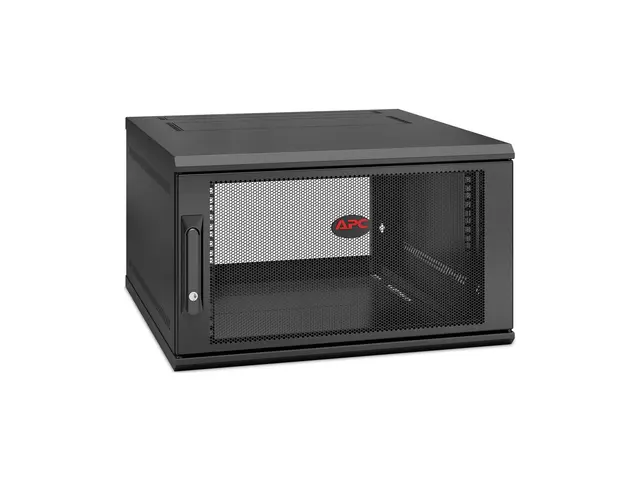 APC NetShelter WX AR106SH6 - Skap - veggmonterbar - svart - 6U - 19"