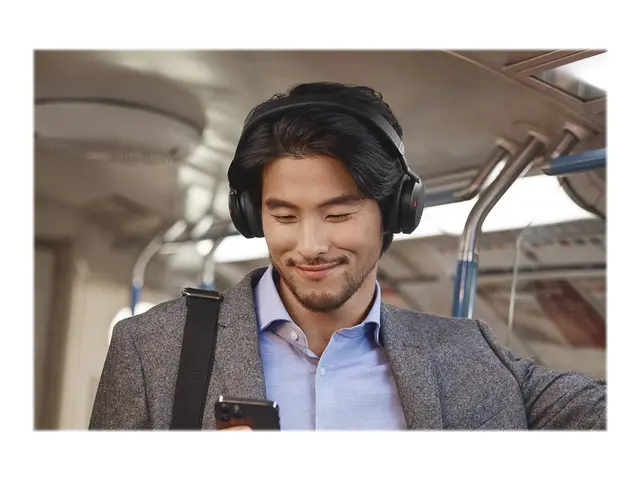 Jabra Evolve2 75 - Hodesett on-ear Bluetooth trådløs aktiv støydem...