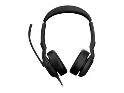 Jabra Evolve2 50 MS Stereo - Hodesett on-ear trådløs, kablet aktiv...