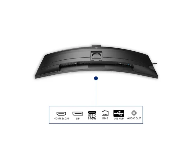 Philips 49B2U6900CH - 6000 Series LED-skjerm kurvet USB 49" (48.8"...