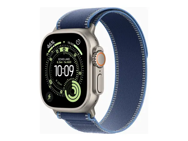 Apple Watch Ultra 3 - 49 mm naturlig titan Ja smartklokke med Trai...