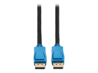 Eaton Tripp Lite Series DisplayPort Cable with Latching Connectors (M/M), 8K 60 Hz, HDR, HBR3, 4:4:4, HDCP 2.2, 15 ft. (4.6 m), Black DisplayPort-kabel - DisplayPort til DisplayPort - 4.57 m