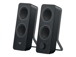 Logitech Z207 - H&#248;yttalere - for PC - 2.0-kanal tr&#229;dl&#248;s - Bluetooth - 5 watt (Total) - svart