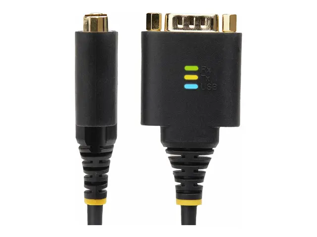 StarTech.com 2ft (60cm) 2-Port USB to Serial Adapter Cable, Interc...