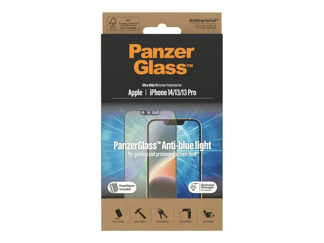 PanzerGlass - Skjermbeskyttelse for mobiltelefon ultrabred passfor...