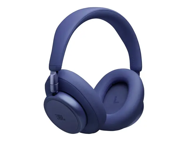 JBL LIVE 780NC - Hodetelefoner med mikrofon full størrelse - Bluetooth - trådløs, kablet - aktiv støydemping - 3,5 mm jakk - blå 