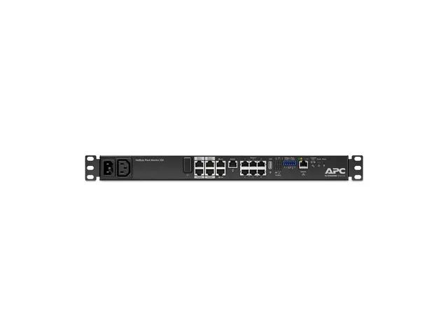 APC NetBotz Rack Monitor 250 - Miljøovervåkingsenhet 100Mb LAN rac...