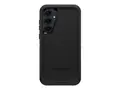 OtterBox Defender Series - Baksidedeksel for mobiltelefon robust - polykarbonat, syntetisk gummi - svart - for Samsung Galaxy A55