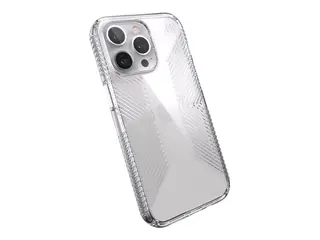 Speck Presidio Perfect-Clear Grip Baksidedeksel for mobiltelefon - blank - for Apple iPhone 13 Pro