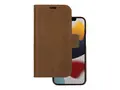 dbramante1928 Lynge - Lommebok for mobiltelefon helnarvet lær - gyllenbrun - for Apple iPhone 13 Pro