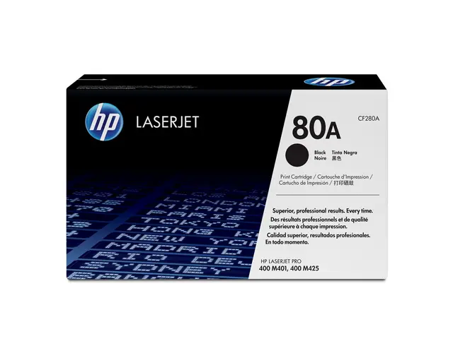 HP 80A - Svart - original - LaserJet - tonerpatron (CF280A) - for ...