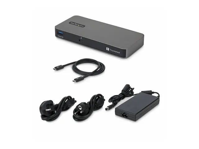 Startech - dokkingstasjon USB4 / Thunderbolt 4 5 3 x