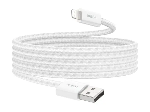 Belkin BoostCharge - Lightning-kabel USB-type A hann til Lightning...