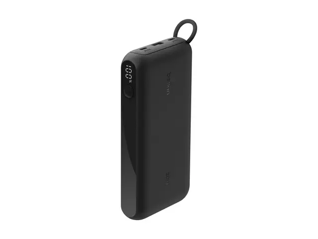 Belkin BoostCharge - Strømbank med skjerm 20000 mAh 20 watt PD 3 u...