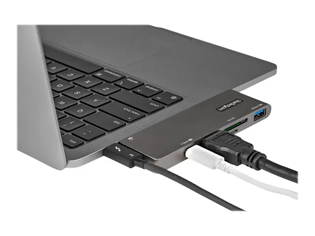 StarTech.com USB C Multiport Adapter for MacBook Pro/Air, USB Type...