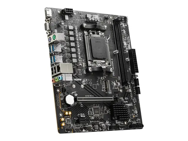 MSI PRO A620M-E - Hovedkort micro ATX Socket AM5 AMD A620 Chipset ...