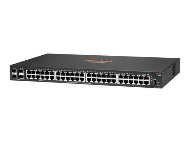 HPE Aruba 6100 48G 4SFP+ Switch - Switch - Styrt - 48 x 10/100/100...