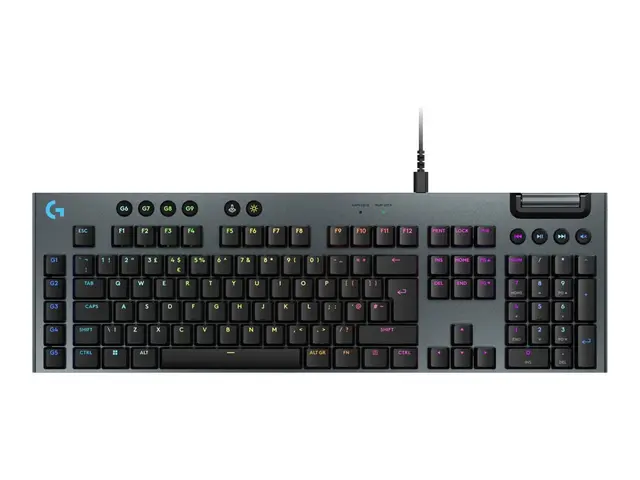 Logitech G G915 X - Tastatur bakgrunnsbelyst USB QWERTY Engelsk svart