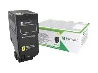 Lexmark - Gul - original - tonerpatron LCCP, Lexmark Corporate - f...
