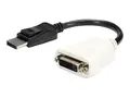 StarTech.com DisplayPort to DVI Adapter 1920x1200 - Display Port to DVI Dongle - Passive DP to DVI-D Adapter (DP2DVI) - DisplayPort-adapter - 24 cm