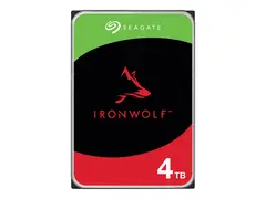 Seagate IronWolf ST4000VN006 - Harddisk 4 TB - intern - SATA 6Gb/s - 5400 rpm - buffer: 256 MB - med 3-&#229;rs Seagate Rescue Data Recovery