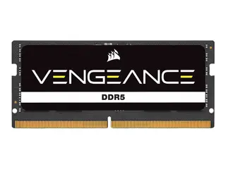CORSAIR Vengeance - DDR5 - sett 32 GB: 2 x 16 GB - SO DIMM 262-pin - 4800 MHz / PC5-38400 - CL40 - 1.1 V - ikke-bufret - ikke-ECC