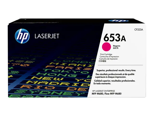 HP 653A - Magenta original LaserJet tonerpatron (CF323A) for Color...
