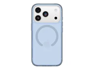 OtterBox Symmetry Series Clear - Baksidedeksel for mobiltelefon MagSafe-samsvar - polykarbonat, termoplastisk elastomer (TPE) - blå lykke (klar) - for Apple iPhone 17 Pro