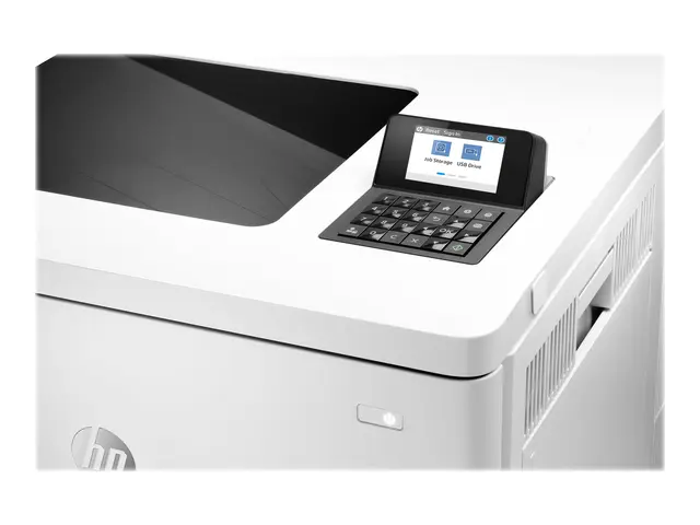 HP LaserJet Enterprise M554dn - Skriver - farge - Dupleks - laser ...