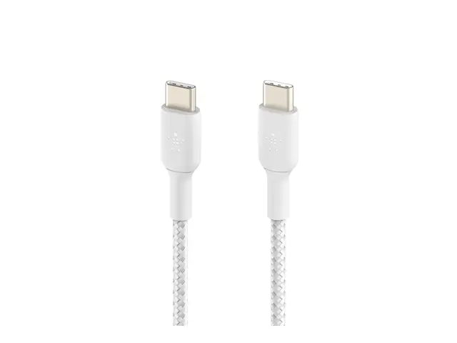 Belkin BoostCharge - USB-kabel 24 pin USB-C (hann) til 1 m hvit