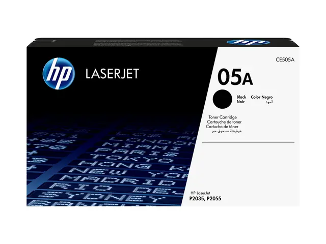 HP 05A - Svart original LaserJet tonerpatron (CE505A) for P2035, P...