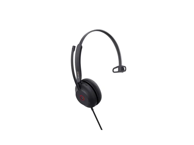 Yealink UH37 Mono - Hodesett on-ear kablet USB lydisolerende svart...