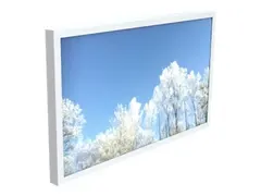 HI-ND - Monteringssett (hylster) - landskap for flatpanel - hvit - skjermst&#248;rrelse: 55&quot; - veggmonterbar - for Samsung QM43B-T