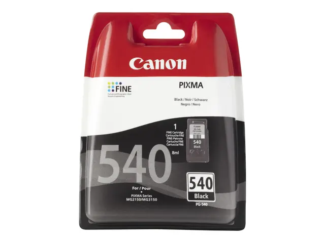 Canon PG-540 - 8 ml - svart - original - blekkpatron - for PIXMA M...