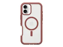 OtterBox Defender Series XT - Baksidedeksel for mobiltelefon MagSafe-samsvar - mursteinsr&#248;d - for Apple iPhone 16 Plus