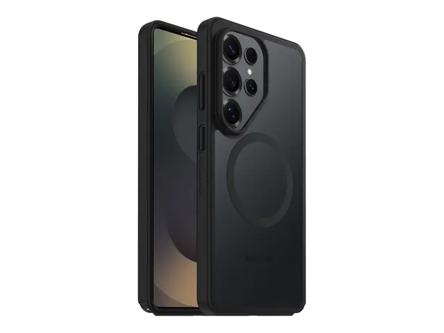 OtterBox React Series - Baksidedeksel for mobiltelefon svart kryst...