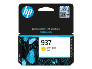 HP 937 - 10 ml - gul - original - Officejet blekkpatron - for Officejet Pro 9110, 9120, 9122, 9125, 9128, 9130, 9132, 9135, 9720, 9730