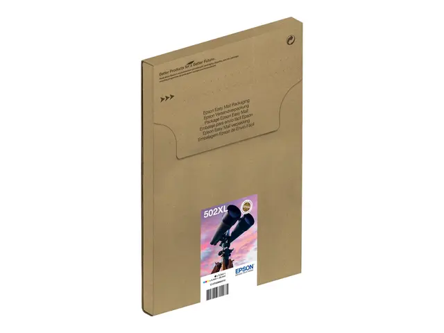 Epson 502XL Multipack - 4-pack pigmentert svart, gul, cyan, magent...