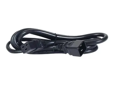 APC - Strømkabel - IEC 60320 C19 til IEC 60320 C20 - 4.57 m - svar...