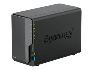 Synology Disk Station DS224+ - NAS-server RAID 0, 1, JBOD - RAM 2 GB - Gigabit Ethernet - iSCSI st&#248;tte