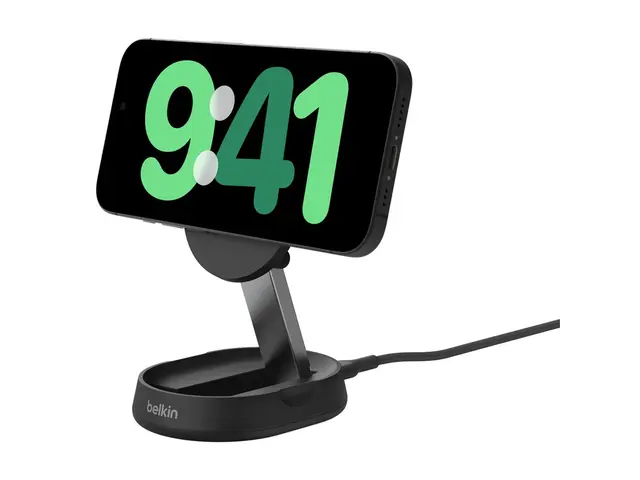 Belkin BoostCharge Pro - Trådløst ladestativ magnetisk, konvertibe...