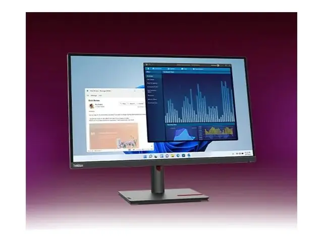 Lenovo ThinkVision T27p-30 - LED-skjerm 27" 3840 x 2160 4K @ 60 Hz...